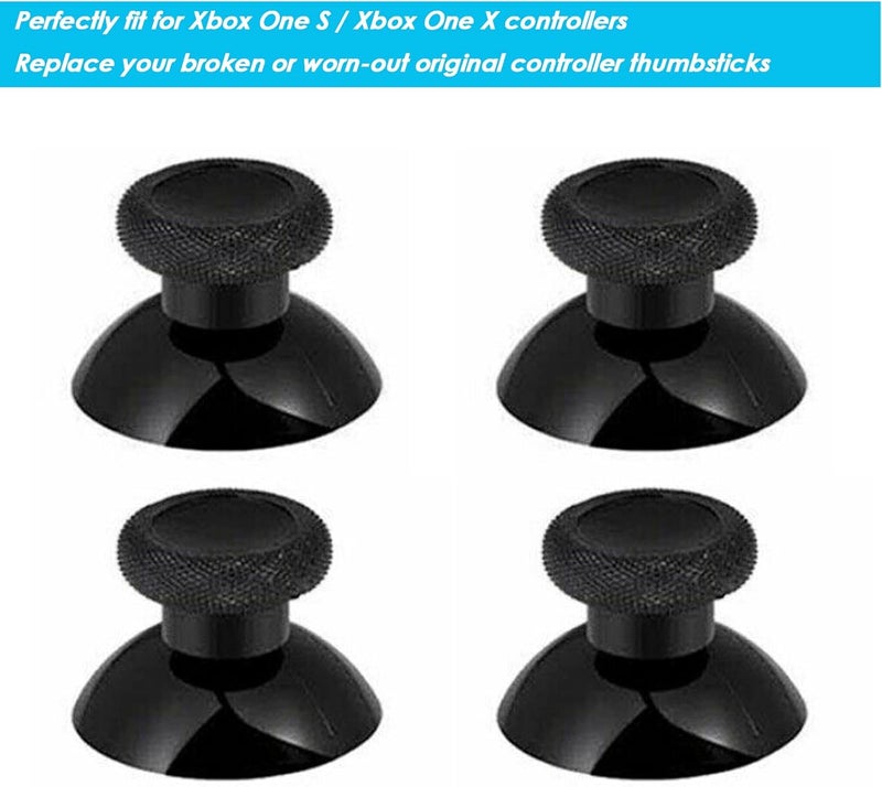 Veanic Replacement Thumbsticks for Xbox One S/X Controller, 4pcs 3D Joystick Parts Analog Caps with Repair Tools Kit, T6 T8 T10 Screwdriver Compatible with Xbox One S/X Controller - Image 5